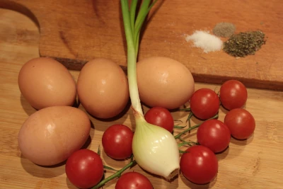 jak zrobić jajecznicę z pomidorami
