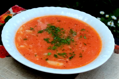 zupa pomidorowa z pomidorów